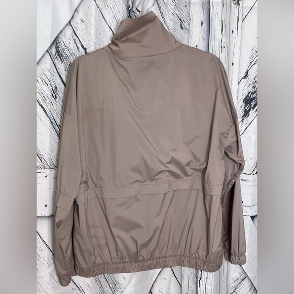 Athleta Mortar Mushroom Run With It Half Zip Pullover M - Picture 2 of 12